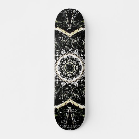 Kaleidoscoop Gotisch Persoonlijk Skateboard (Voorkant)