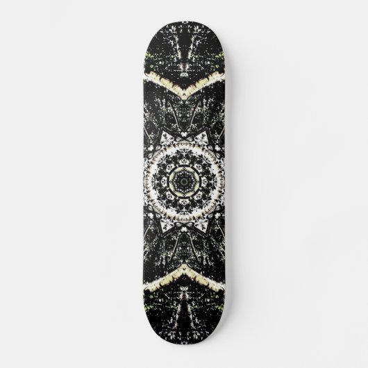 Kaleidoscoop Gotisch Skateboard (Voorkant)