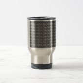 Kaleidoscoop grijs reisbeker (Center)