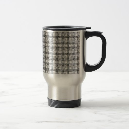 Kaleidoscoop Grijs Reisbeker (Rechts)