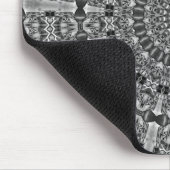 Kaleidoscoop grijs Ster Muismat (Hoek)