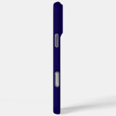 Kaleidoscoop in blauw Case-Mate iPhone case (Achterkant / Rechts)