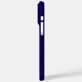 Kaleidoscoop in blauw Case-Mate iPhone case (Achterkant / Links)