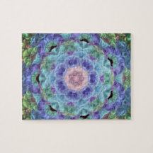 Kaleidoscoop in blauw...