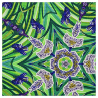 Kaleidoscoop Iris Stof