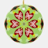 Kaleidoscoop "K1 SQ" Keramisch Ornament (Achterkant)