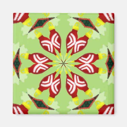 Kaleidoscoop "K1 SQ" Magneet (Voorkant)