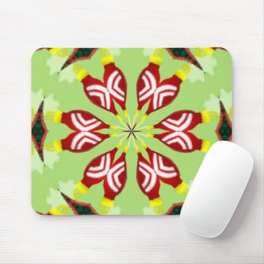 Kaleidoscoop "K1 SQ" Muismat (Met muis)