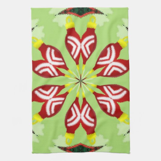 Kaleidoscoop "K1 SQ" Theedoek (Verticaal)