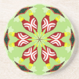 Kaleidoscoop "K1 SQ" Zandsteen Onderzetter