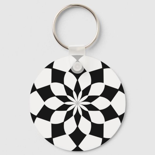 Kaleidoscoop "K2 SQ" Sleutelhanger (Voorkant)