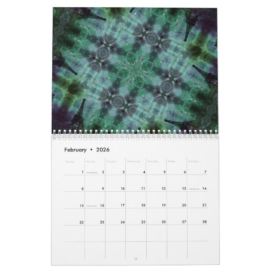 Kaleidoscoop Kalender (Feb 2026)