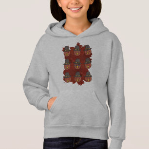 Kaleidoscoop Kalkoen Gezicht Emoji Cadeau