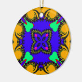 Kaleidoscoop Keramisch Ornament (Links)