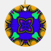 Kaleidoscoop Keramisch Ornament (Achterkant)