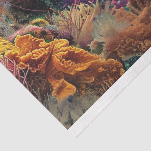 Kaleidoscoop Kleuren van Jelly Fish Decoupage Tissuepapier (Detail)