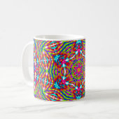 Kaleidoscoop Koffiemok (Voorkant links)