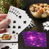 Kaleidoscoop kruispatroon pokerkaarten (Insitu)