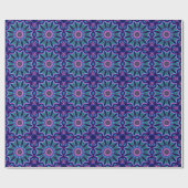 Kaleidoscoop Kunst 1 Inpakpapier (Vlak)