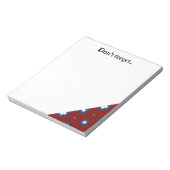 Kaleidoscoop kunst acht van deel vier notitieblok (Linkerzijde)