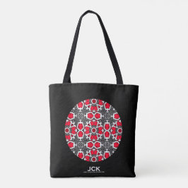 Kaleidoscoop kunst acht van deel zestien tote bag