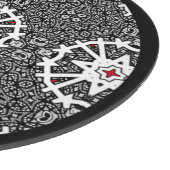 Kaleidoscoop kunst achttien van volume zestien snijplank (Hoek)