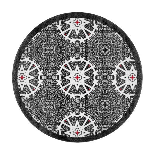 Kaleidoscoop kunst achttien van volume zestien snijplank (Voorkant)