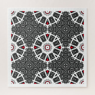 Kaleidoscoop kunst dertien van deel zestien legpuzzel