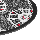 Kaleidoscoop kunst dertien van volume zestien snijplank (Hoek)
