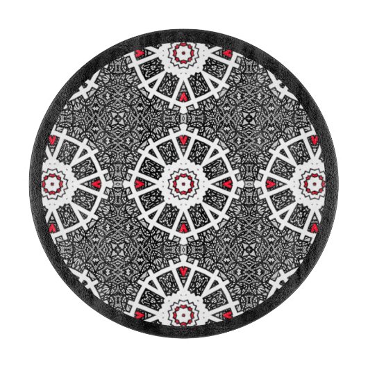 Kaleidoscoop kunst dertien van volume zestien snijplank (Voorkant)