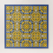 Kaleidoscoop kunst drie van deel elf legpuzzel (Horizontaal)