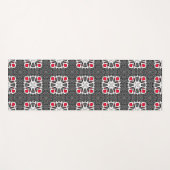 Kaleidoscoop kunst drieëndertig van deel zestien yogamat (Voorkant (horizontaal))