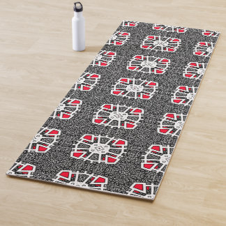 Kaleidoscoop kunst drieëndertig van deel zestien yogamat