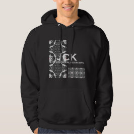 Kaleidoscoop kunst drieëntwintig van deel zestien hoodie