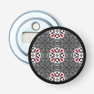 Kaleidoscoop kunst één van deel zestien button flesopener