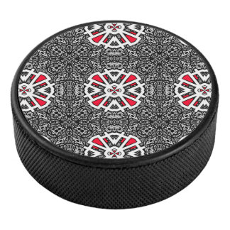 Kaleidoscoop kunst één van deel zestien hockey puck