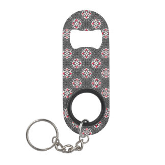 Kaleidoscoop kunst één van deel zestien mini flessenopener