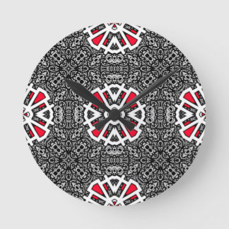 Kaleidoscoop kunst één van deel zestien ronde klok