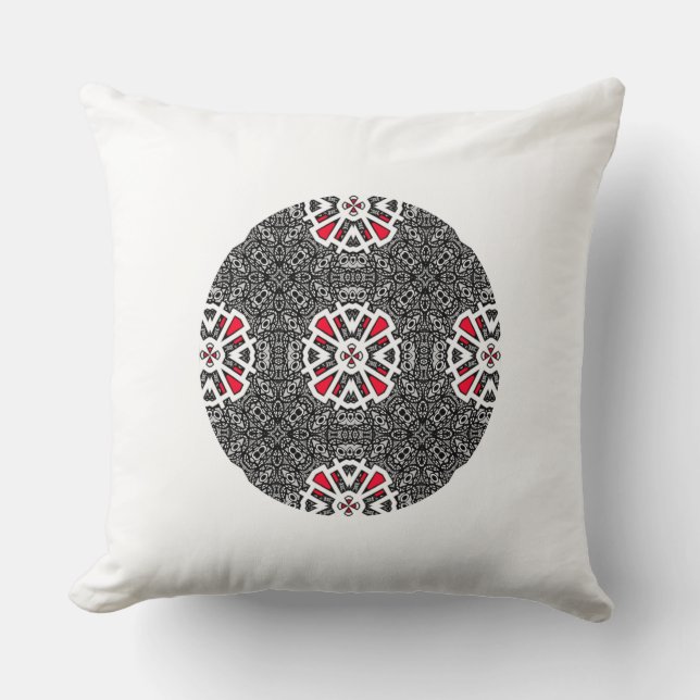 Kaleidoscoop kunst een van volume zestien kussen (Voorkant)