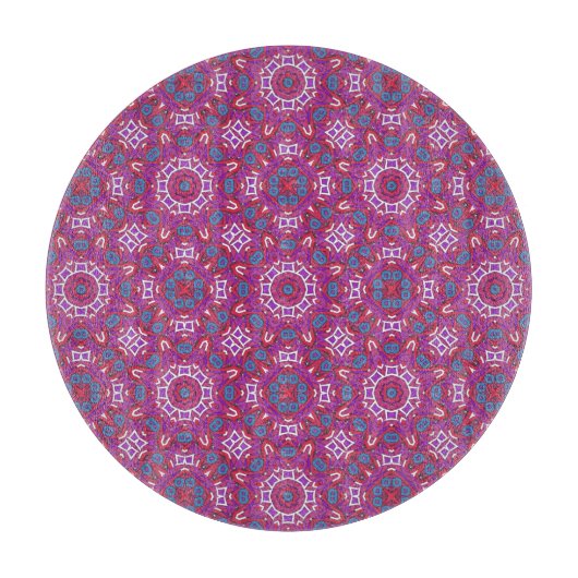 Kaleidoscoop kunst elf van deel negen snijplank (Voorkant)