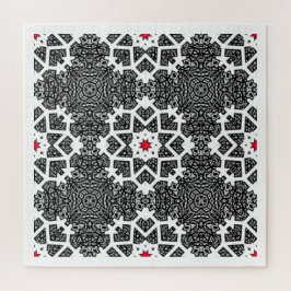 Kaleidoscoop kunst elf van deel zestien legpuzzel