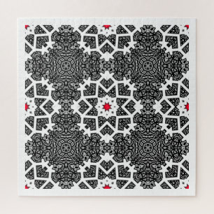 Kaleidoscoop kunst elf van deel zestien legpuzzel