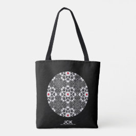 Kaleidoscoop kunst elf van deel zestien tote bag