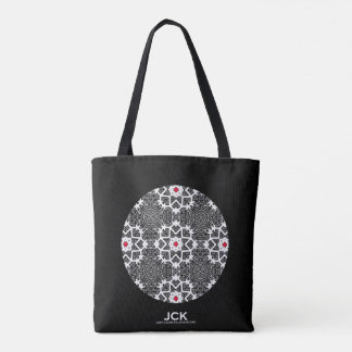 Kaleidoscoop kunst elf van deel zestien tote bag