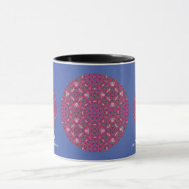 Kaleidoscoop kunst negen van volume negen mok