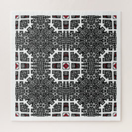 Kaleidoscoop kunst negentien van deel zestien legpuzzel