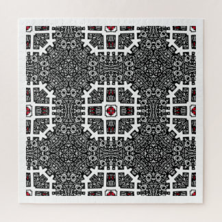 Kaleidoscoop kunst negentien van deel zestien legpuzzel