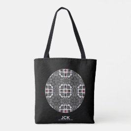 Kaleidoscoop kunst negentien van volume zestien tote bag