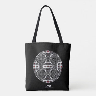 Kaleidoscoop kunst negentien van volume zestien tote bag