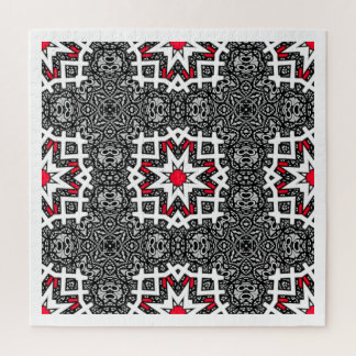 Kaleidoscoop kunst tien van deel zestien legpuzzel